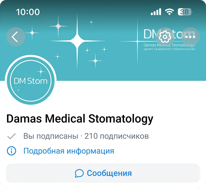 Шапка профиля Damas 2